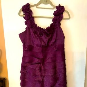 Purple cocktail dress - Size 10